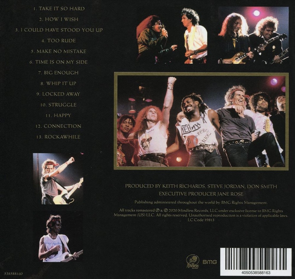 Keith Richards & The X-Pensive Winos Live At The Hollywood Palladium [With Media