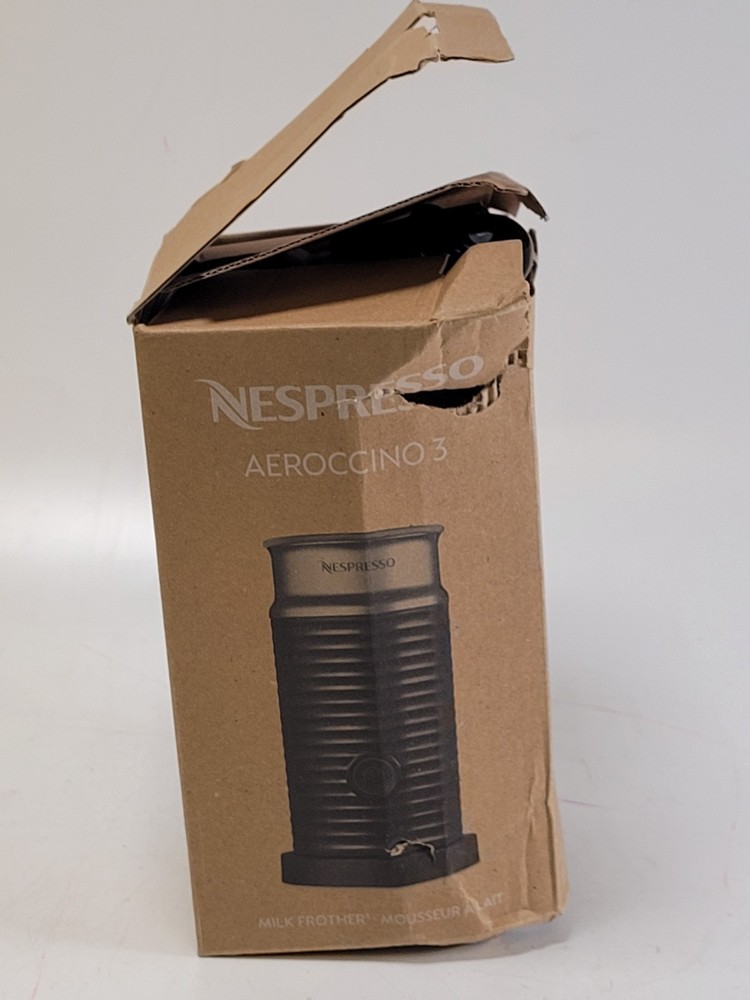 Nespresso Aeroccino3 Milk Frother - Black