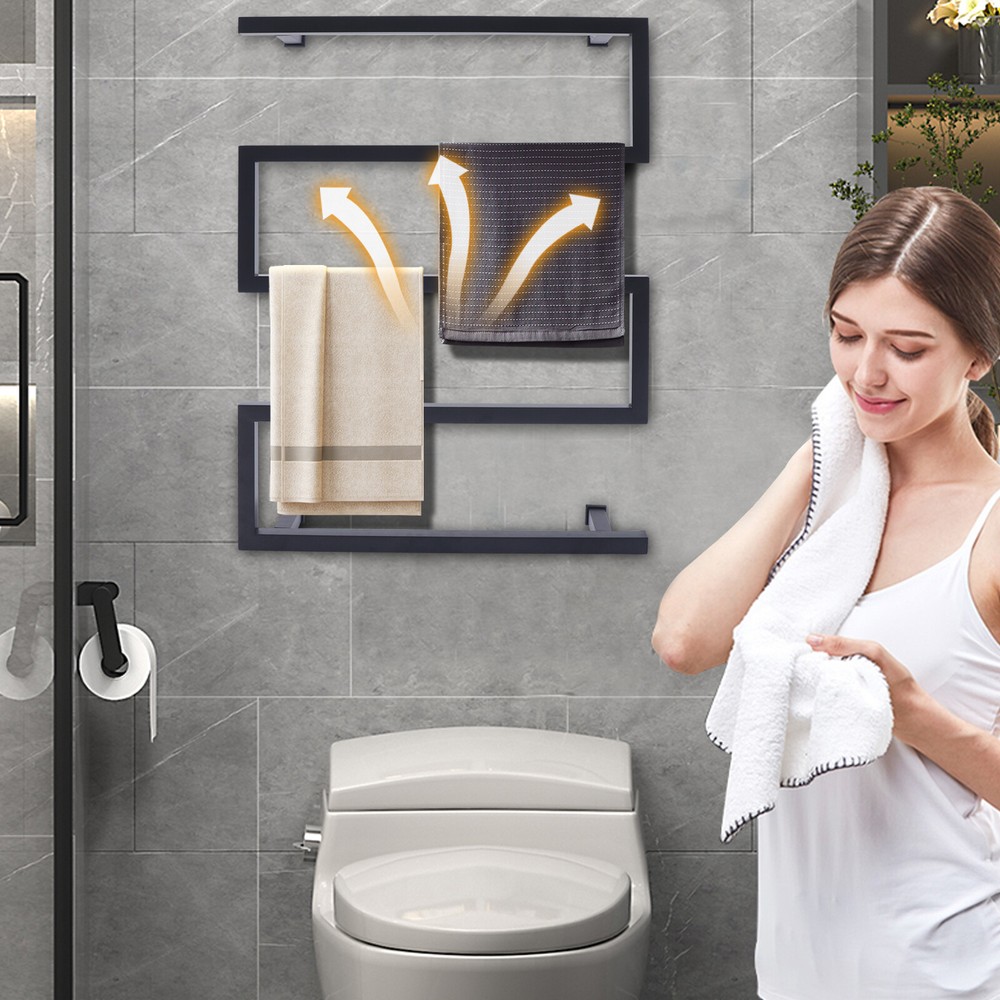 Wall Mounted 304 Stainless Steel Electric Bathroom Towel Warmer