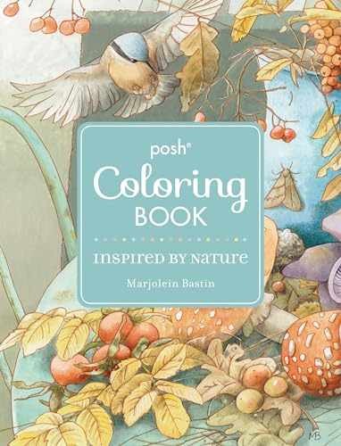 Posh Adult Coloring Book: Inspired - Paperback, by Bastin Marjolein - Very Good