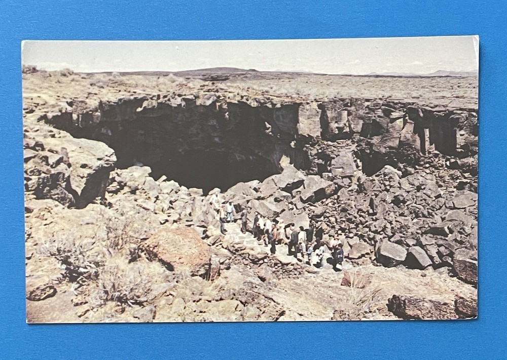 Shoshone Ice Caves Idaho Vintage Postcard UNUSED
