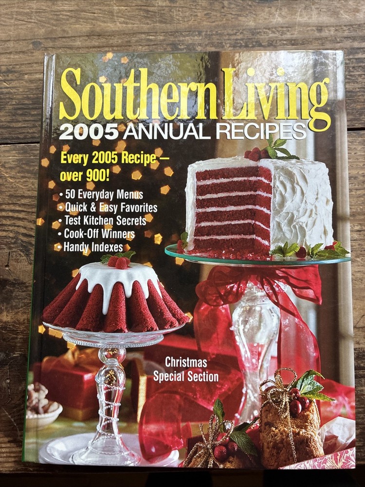 Southern Living 2005 Annual Recipes Cookbook 0848728939, hardcover