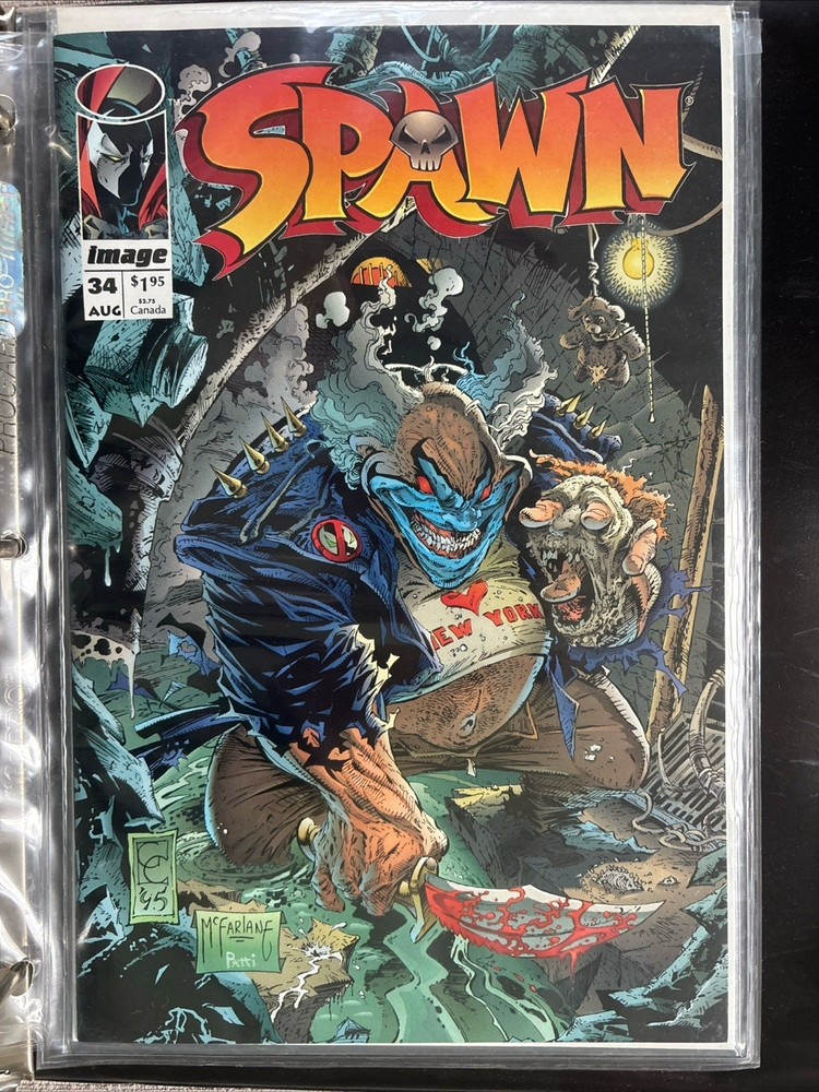 Spawn #34 Image Comics 1995 Todd McFarlane/Greg Capullo NEAR MINT UNREAD