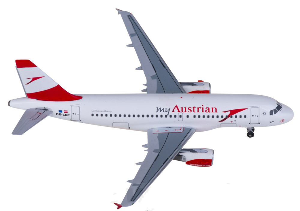 1:400 AeroClassics Austrian Airlines Airbus A319 Diecast Aircraft Model   