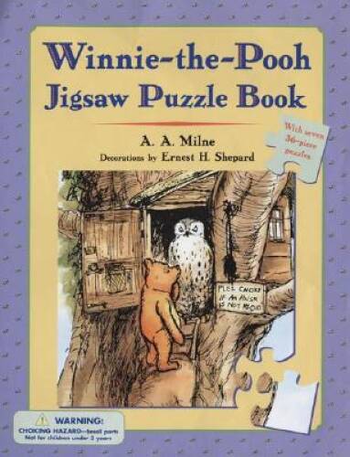 Winnie-the-Pooh Jigsaw Puzzle Book - Hardcover By Milne, A. A. - GOOD