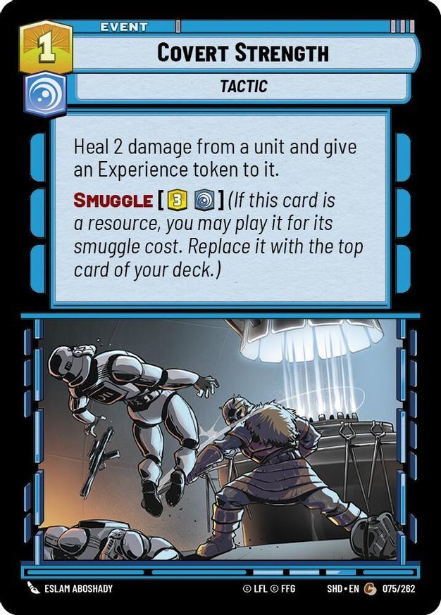 Star Wars Unlimited Covert Strength (75/590) Shadows of the Galaxy NM