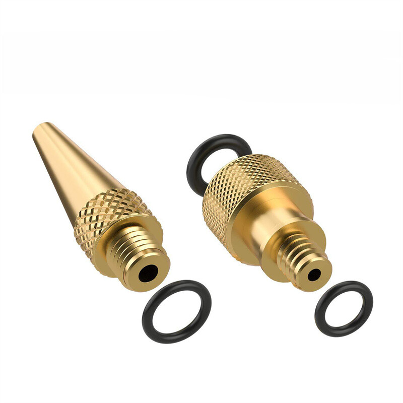 New Brass Presta to Schrader Valve Adapter for Bike Tire Tube Pumps