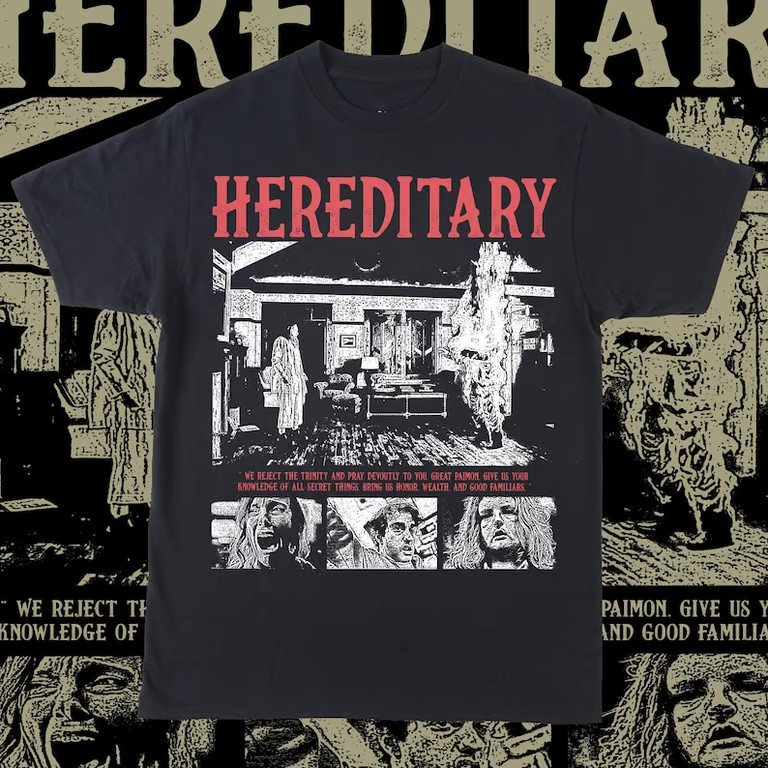 Hereditary Vintage Tshirt | Horror Tshirt | S to 4XL Unisex T-Shirt