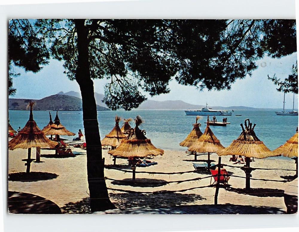Postcard Beach Formentor Spain