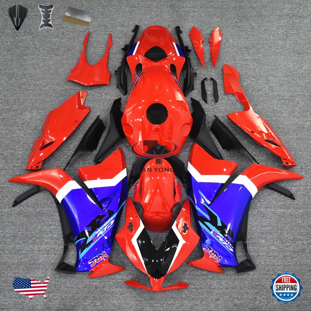 Red Blue Fairing Kit For Honda CBR1000RR 2012-2016 Fairings Injection Bodywork