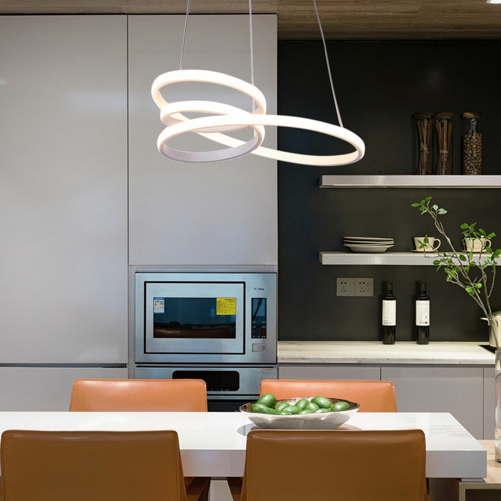 Modern LED Pendant Light Chandelier for Dining Room Hanging Fixture