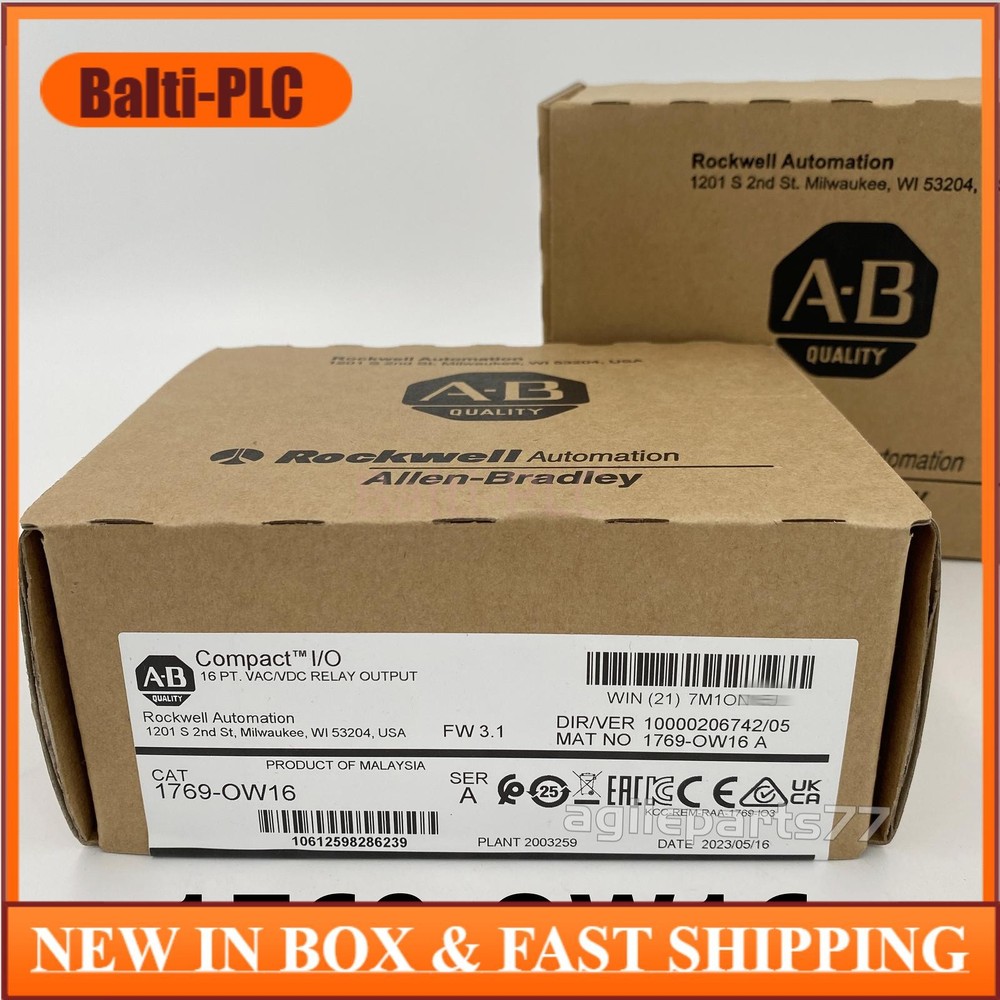 NEW AB 1769-OW16 CompactLogix Relay Output Module Factory Sealed 1769OW16 TX
