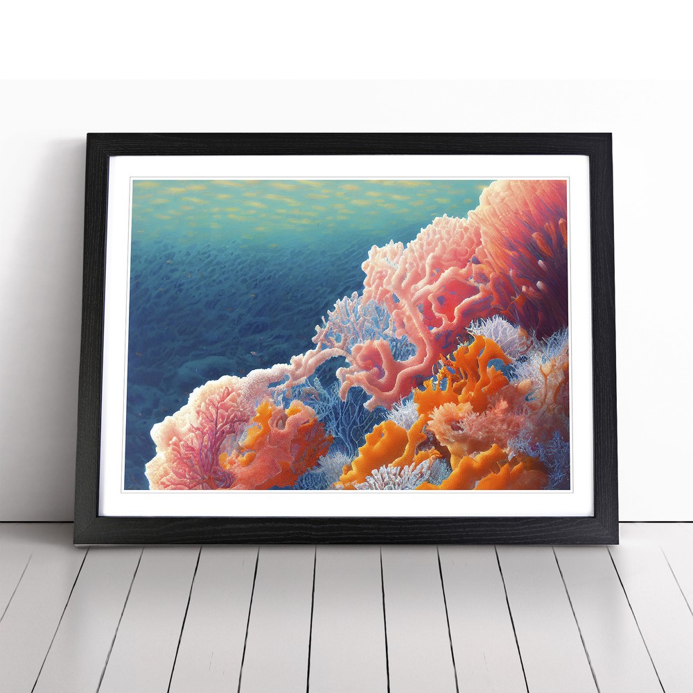 The Coral Reef Vol.2 Wall Art Print Framed Canvas Picture Poster Decor