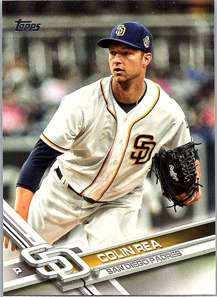 2017 Topps #114 Colin Rea San Diego Padres