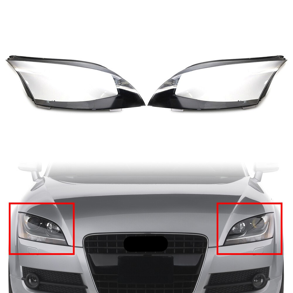 Headlight Lens Lampshade Indicator Lamp Cover Fit Audi TT Roadster 2008-2014 US