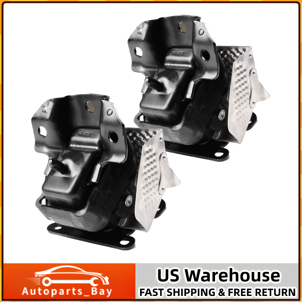 2PCS Engine Motor Mount for Chevy Silverado GMC Sierra Cadillac 5.3L 6.0L 6.2L