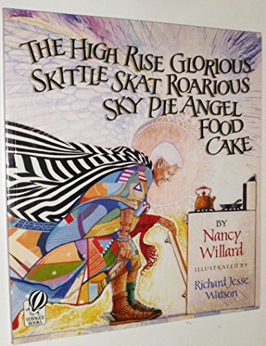 The High Rise Glorious Skittle Skat Roarious Sky Pie Angel Food Cake - GOOD