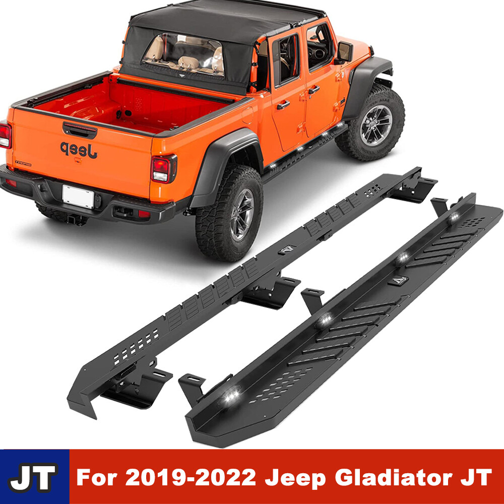 2019-2024 Jeep Gladiator JT 4-Door Running Boards & Side Steps