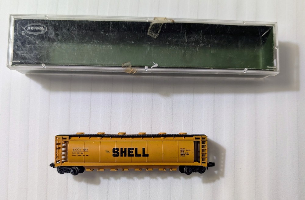 Postage Stamp Trains N Scale Center Flow Car 4866 Shell