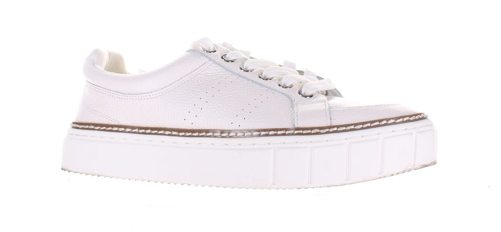 Vince Camuto Womens Rezelli White Fashion Sneaker Size 8 (7829874)