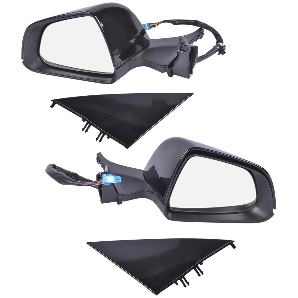 Tesla Model 3 2017-2023 Left Driver Right Passenger Side Mirror Black Replacement