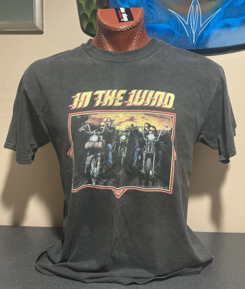Vintage 1990's Easyriders In the Wind t-shirt Capitol Easyriders Maryland NO TAG