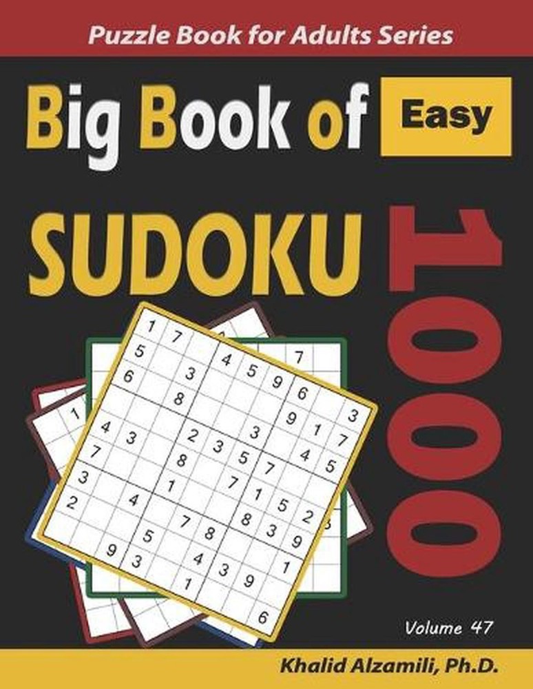 Big Book of Sudoku: 1000 Easy Puzzles by Khalid Alzamili (English) Paperback Boo