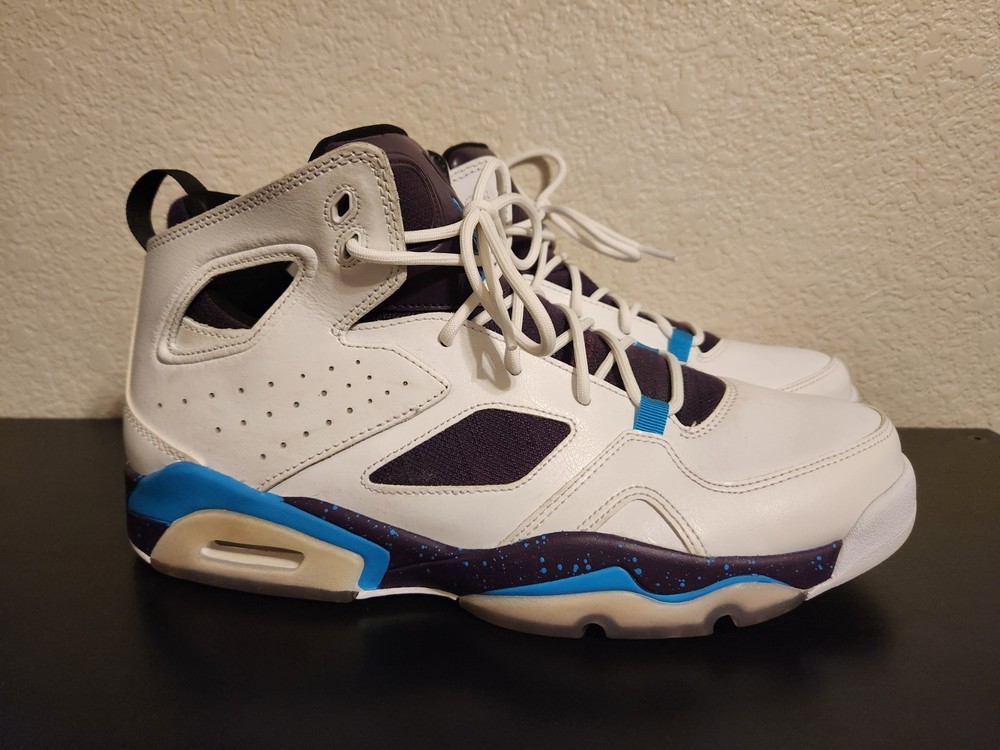 Nike Jordan Flight Club '91 “White Blue Lagoon” Size 10.5 555475-105 Mens Shoes