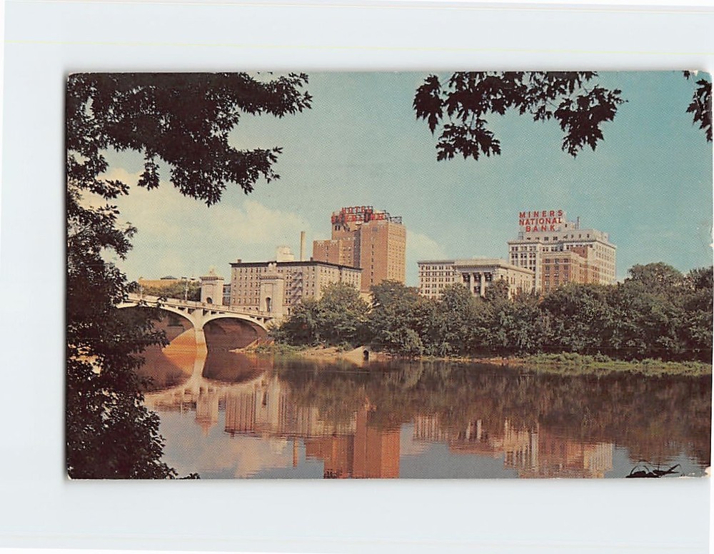Postcard Hotel Sterling Wilkes-Barre Pennsylvania USA