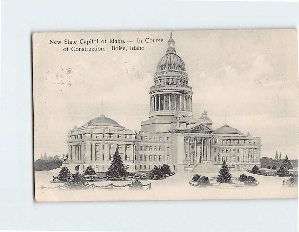 Postcard New State Capitol of Idaho Boise Idaho USA