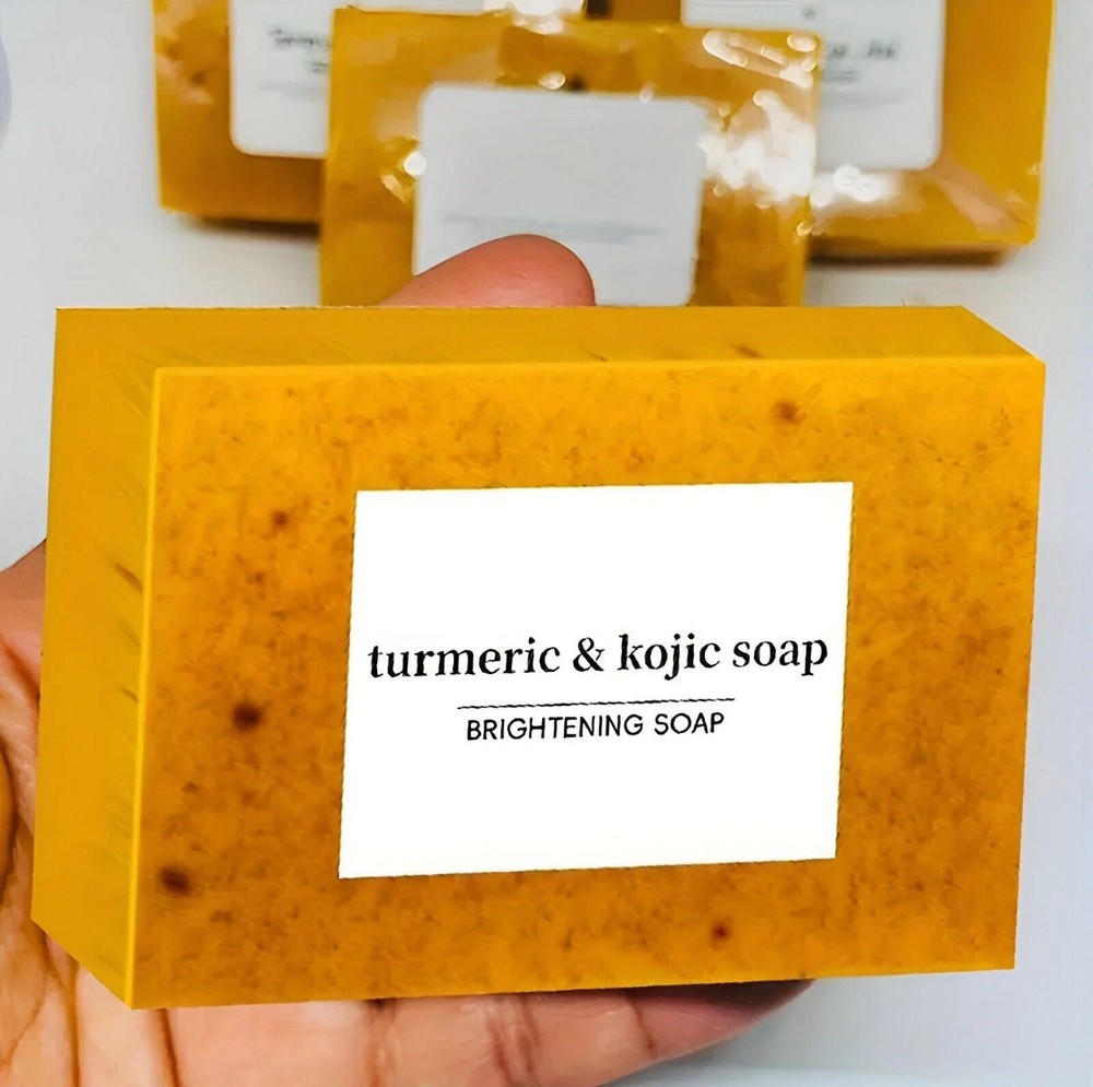 Turmeric Kojic Acid Soap for Dark Spots & Hyperpigmentation | Brightening Body