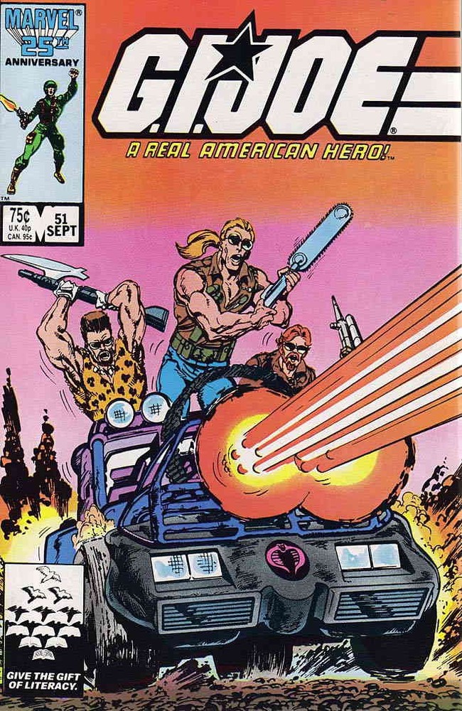 G.I. Joe, A Real American Hero #51 FN; Marvel | 1st print - we combine shipping