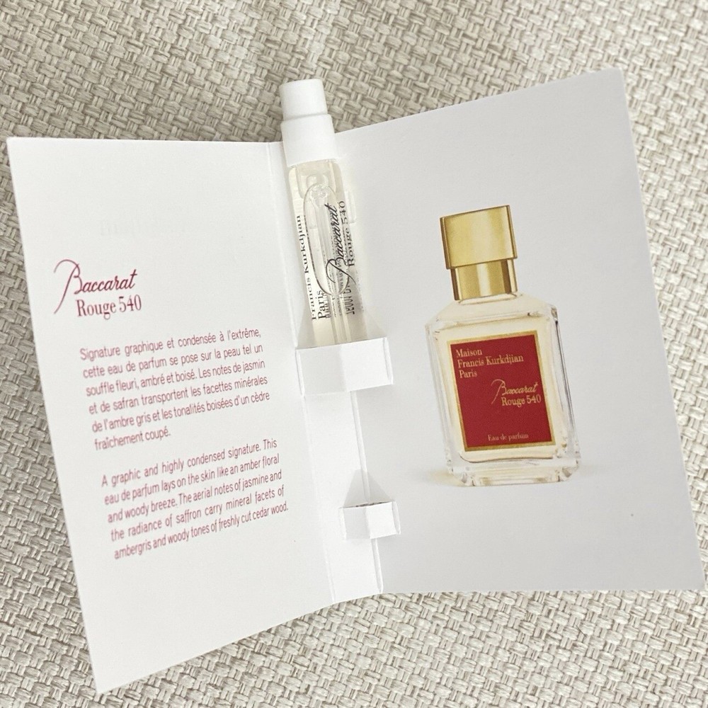 Maison Francis Kurkdjian BACCARAT ROUGE 540 Eau de Parfum Sample - 2ml/.06oz