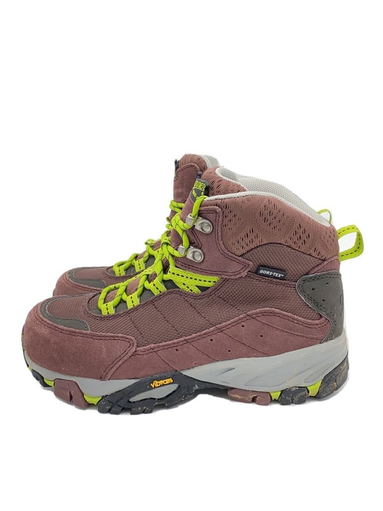 Danner Trekking Boots US6 Brown Leather DL-9819 1187 Hiking Shoes