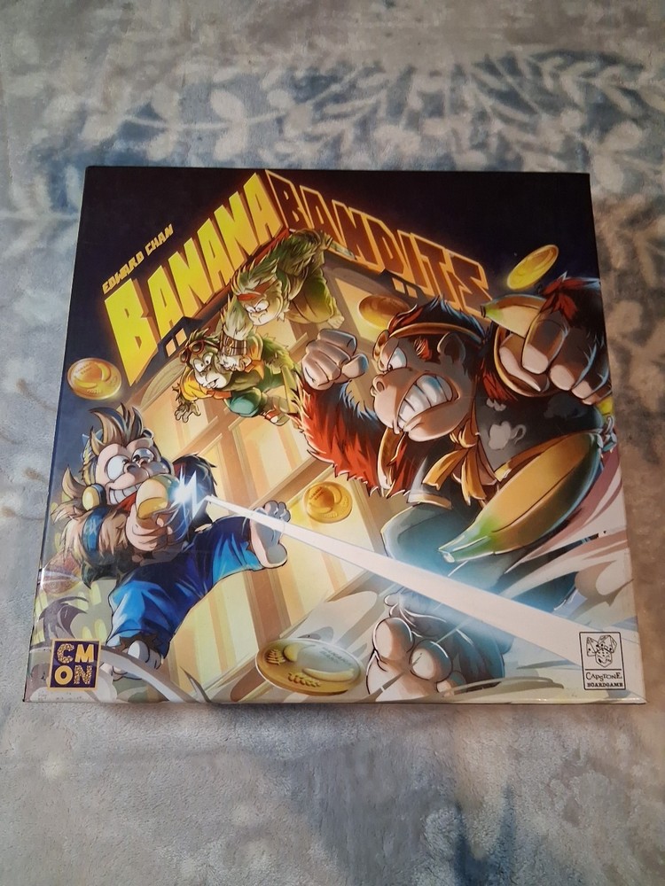 Banana Bandits Board Game by CMON Edward Chan Complete Set