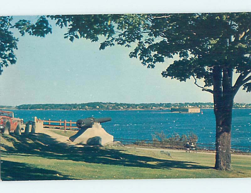 Pre-1980 PARK SCENE Portland Maine ME H2884