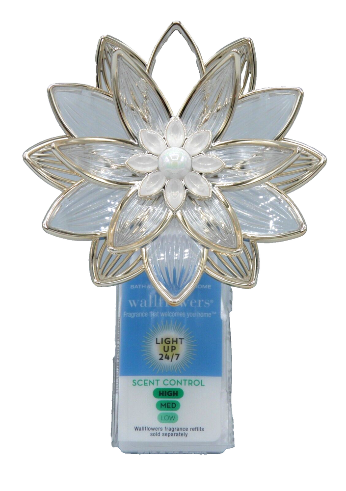 Bath & Body Works OPEN LOTUS Wallflower Plug NIGHT LIGHT SCENT CONTROL Diffuser