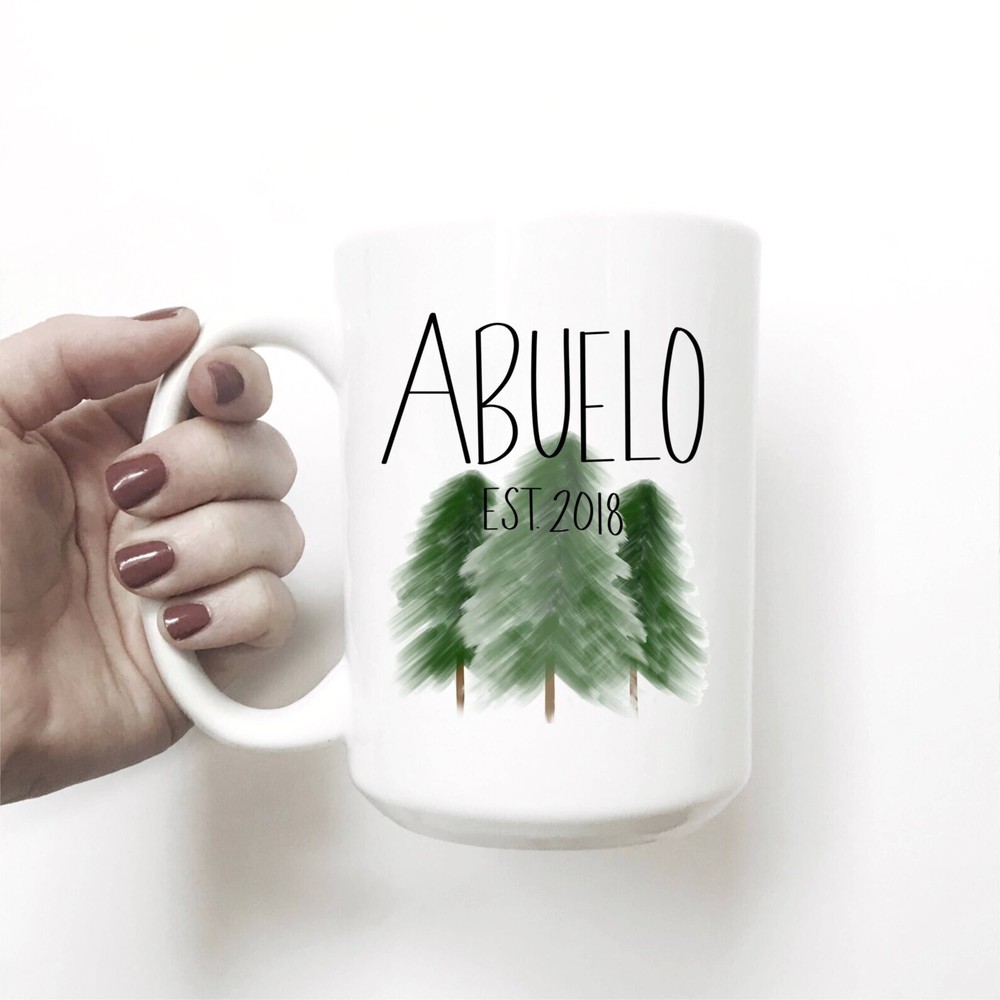 Grandpa Mug Abuelo Mug Gift For New Abuelo Grandparents Gift Pregnancy Reveal-image