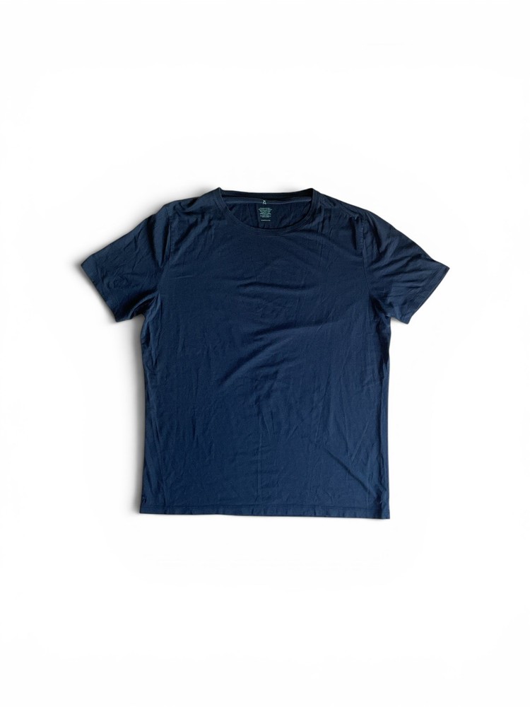 Tommy John Navy Pima Cotton Modal Stretch T Shirt Men’s Large Soft Tee