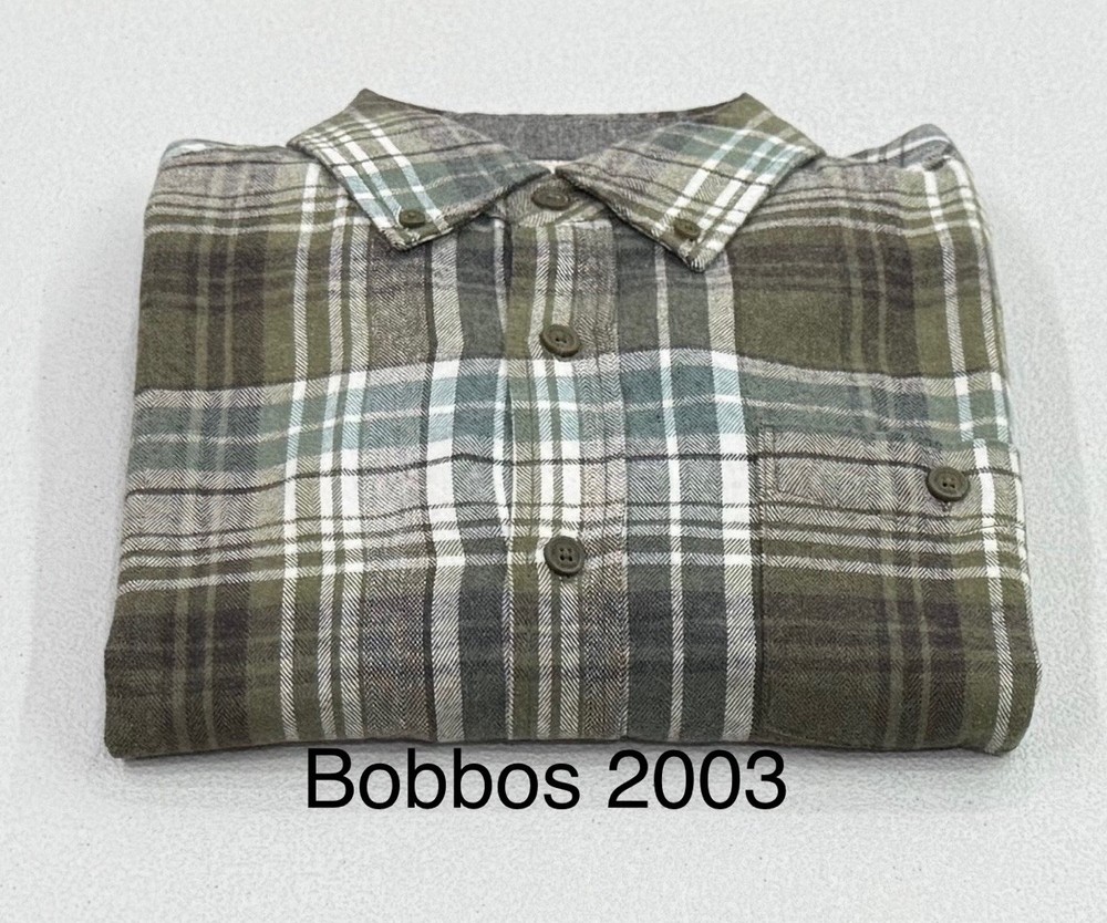 Weatherproof Vintage Men's Flannel Shirt, Green, Size S