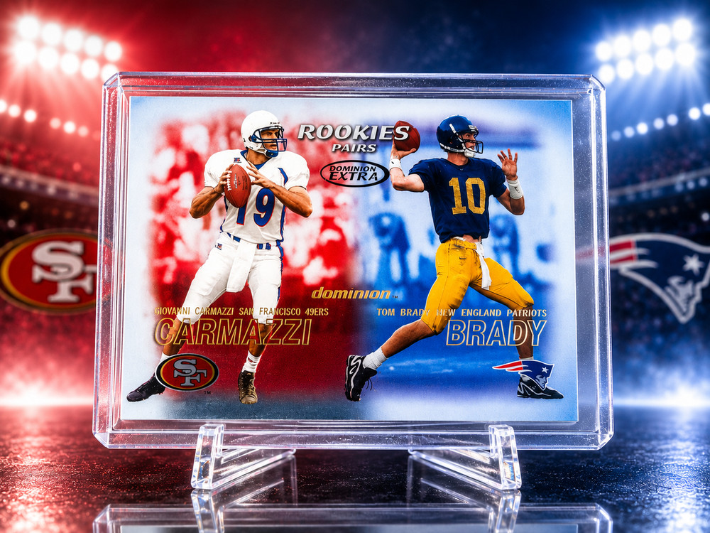 2000 Skybox Dominion Foil Tom Brady #234 (RC) The G.O.A.T.
