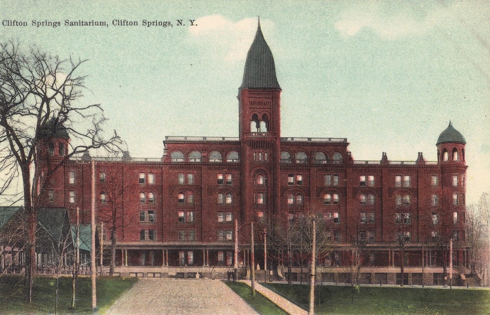 Clifton Springs NY Clifton Springs Sanitarium  DB Postcard UNPOSTED EXCL  *