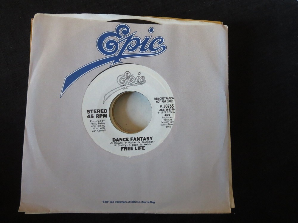 FREE LIFE – Dance Fantasy PROMO Unplayed Old Stock