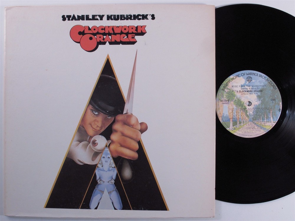 CLOCKWORK ORANGE OST Various Artists WARNER BROS LP gatefold walter carlos f