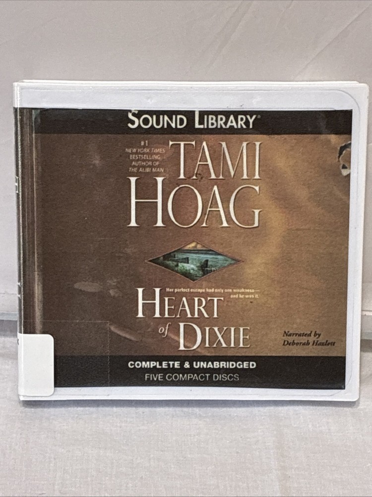 Heart Of Dixie by Tami Hoag Ex Library 5 CD Unabridged Audiobook