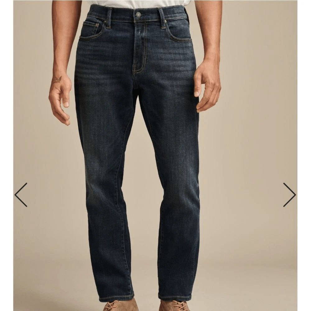 Lucky Brand Mens 363 Vintage Straight Fit Ferncreek Jeans 42W 34L