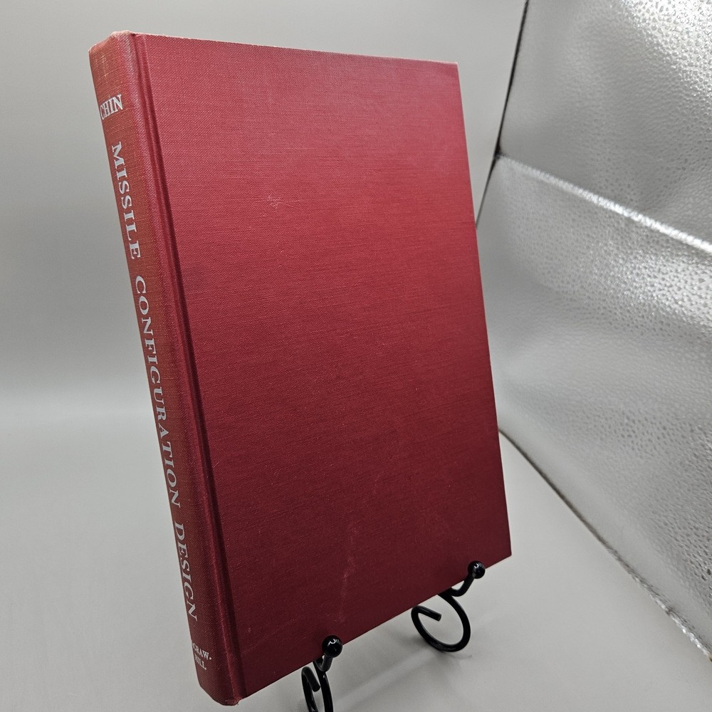 Missile Configuration Design By S. S. Chin 1961 Hardcover McGraw Hill