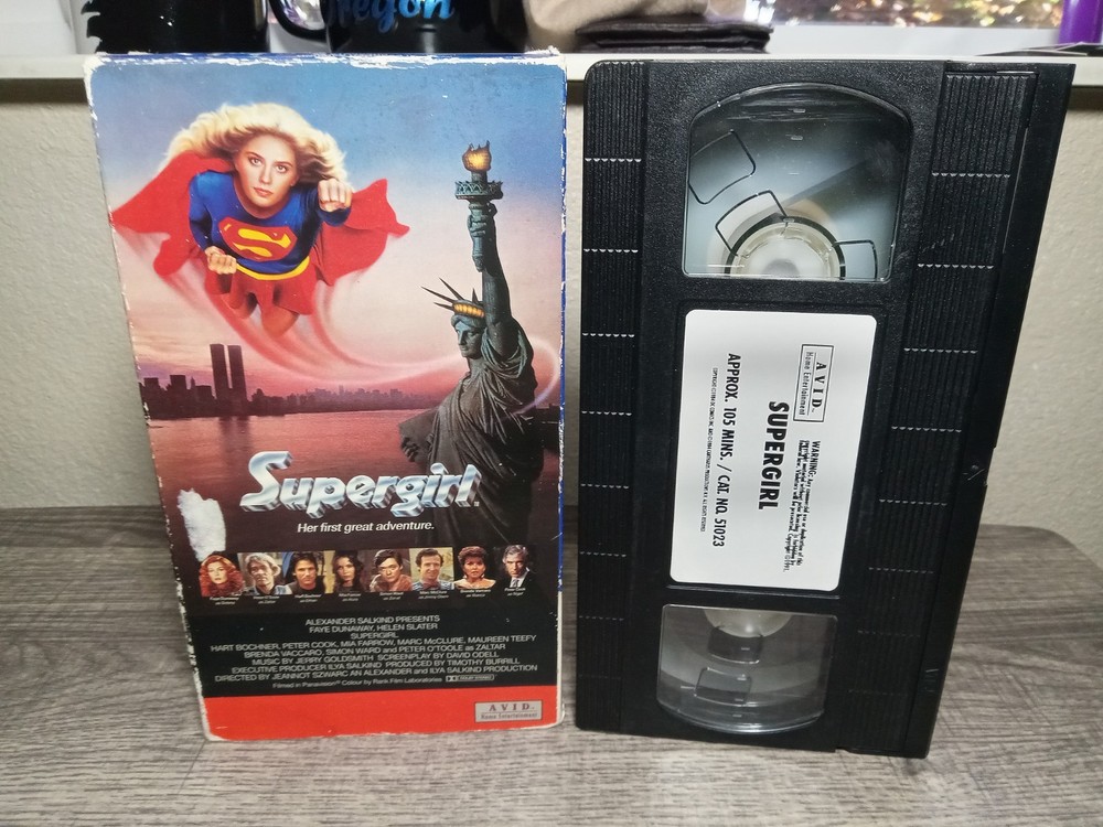 Supergirl- VHS 1984 TESTED WORKS!!