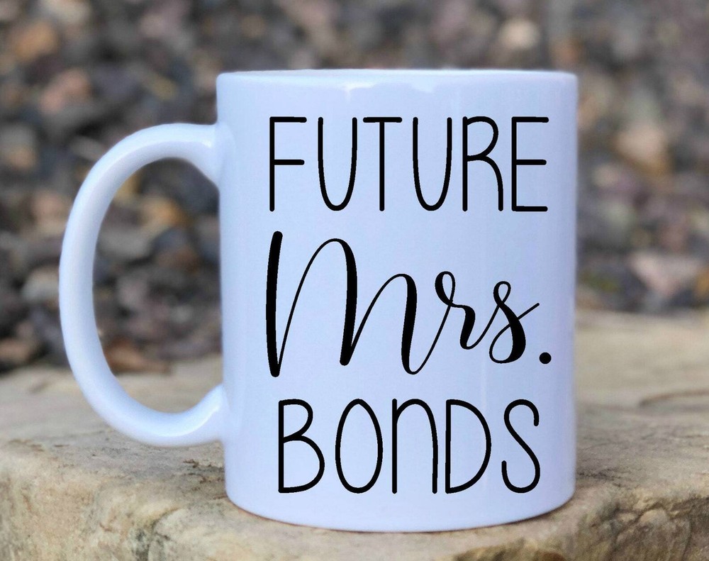 Future Mrs Mug Bride Gift Engagement Mug Custom Engagement Mug Newly Engaged