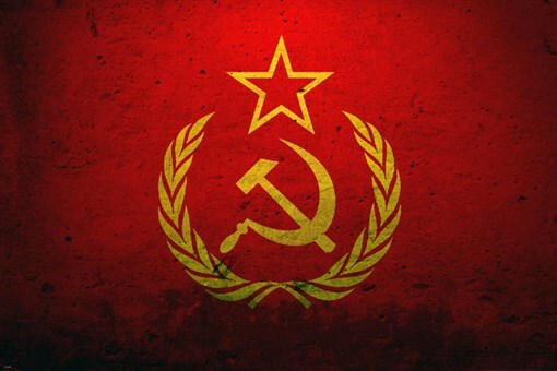 grunge style COMMUNIST SOVIET UNION RED FLAG poster 20x30 CLASSIC new rare